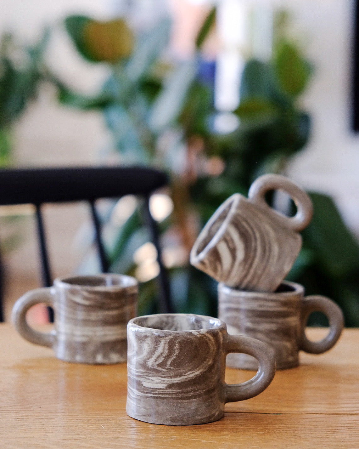 Marble coffee cup - surprise